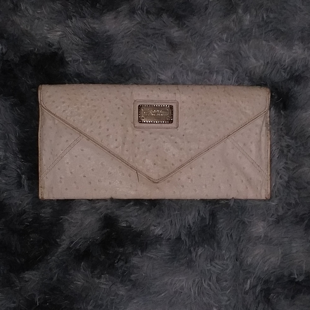 Christian Audiguer Ostrich clutch